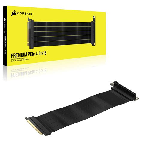pci express extension|Premium PCIe 4.0 x16 Extension Cable, 300mm .
